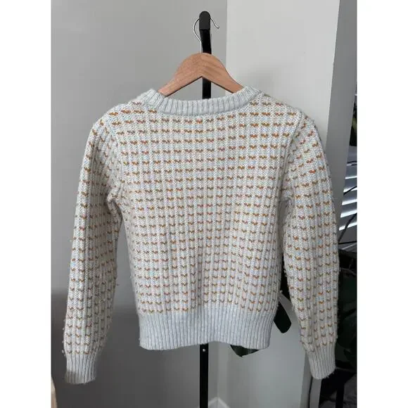 Madewell Striped Barfield Knitted Chunky Sweater Comfort - Picture 4 of 5